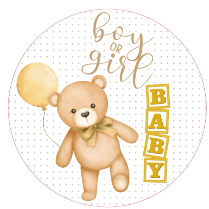 VARIOS TEMAS - 100 ADESIVOS RENDONDO PERSONALIZADO CHÁ REVELACAO CLEAN  - ANIVERSÁRIO- LEMBRANCINHAS - ENVIO RAPIDO