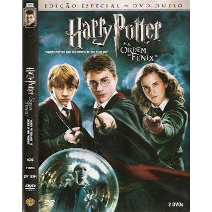DVD FILME - HARRY POTTER E A ORDEM DA FÊNIX ( EDIÇÃO ESPECIAL - DVD DUPLO)