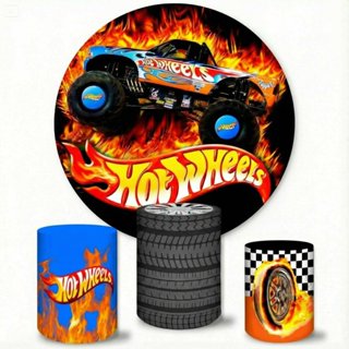 Painel Redondo e Capas de Cilindro Sublimado Tema HTW em Oferta na Shopee