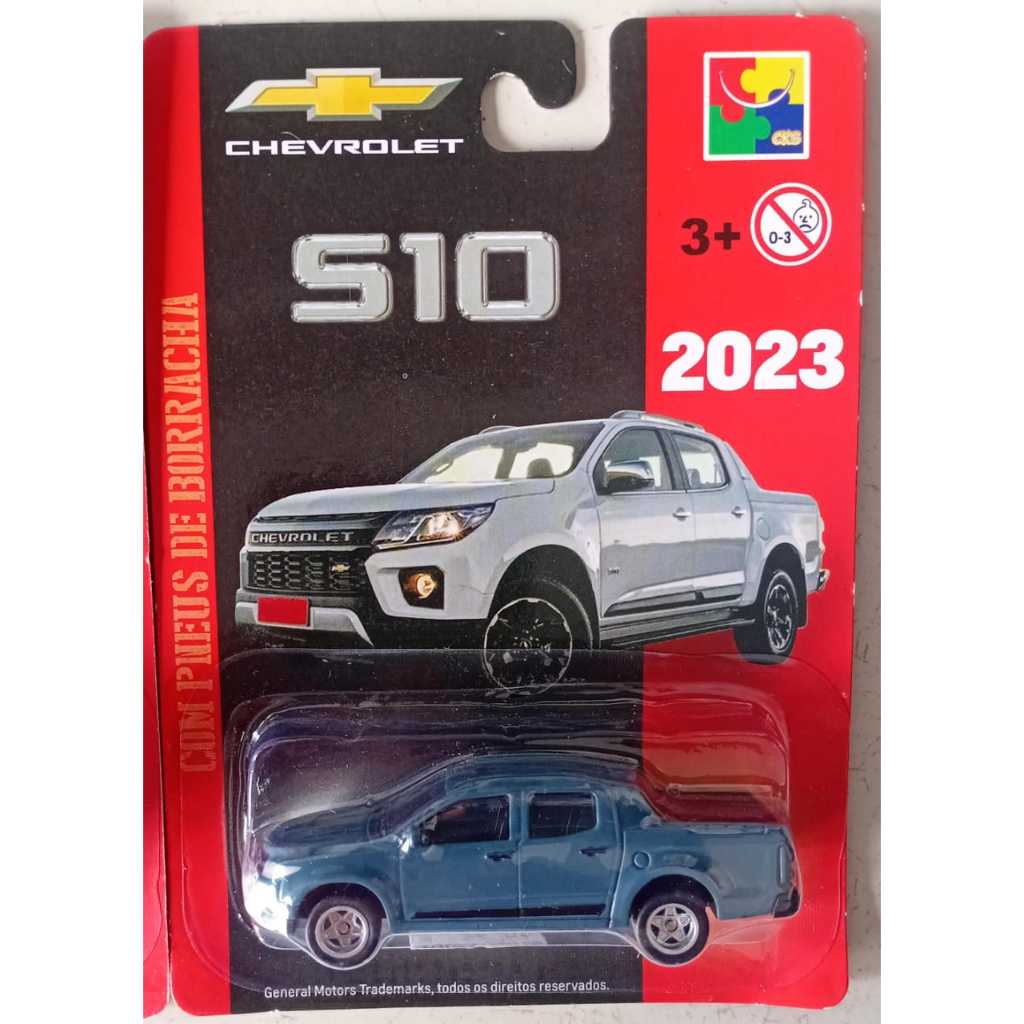 CKS MINIATURA CHEVROLET S10 2023 ESCALA 1/64