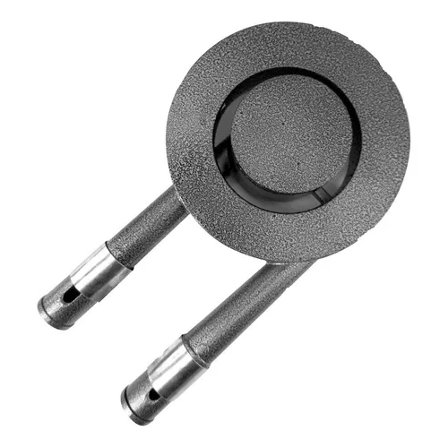 Queimador Duplo 14cm Ferro Fundido Fogão Industrial Baixa Pressão Fogões