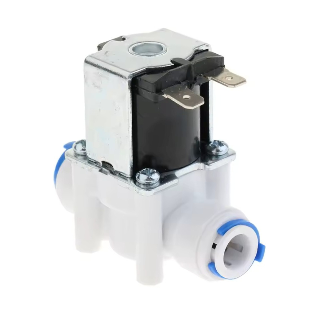 Válvula Registro Solenóide Elétrica Vazão 1/4" Purificador de Água Mangueira Irrigação 12V Normal Fechada