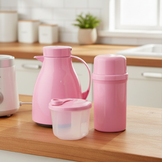 Kit Unibaby Garrafa Térmica Infantil Bebê Mamadeira Dosador Leite Passeio Viagem Higiene Copa em Oferta na Shopee