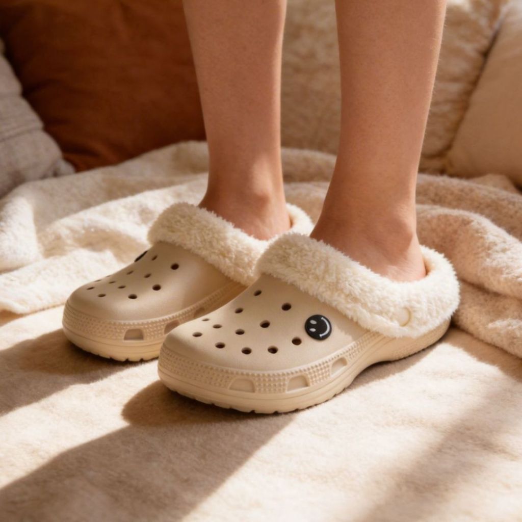 Babuche Pantufa Pelo Infantil Adulto Unissex Yvate Para o Frio Inverno