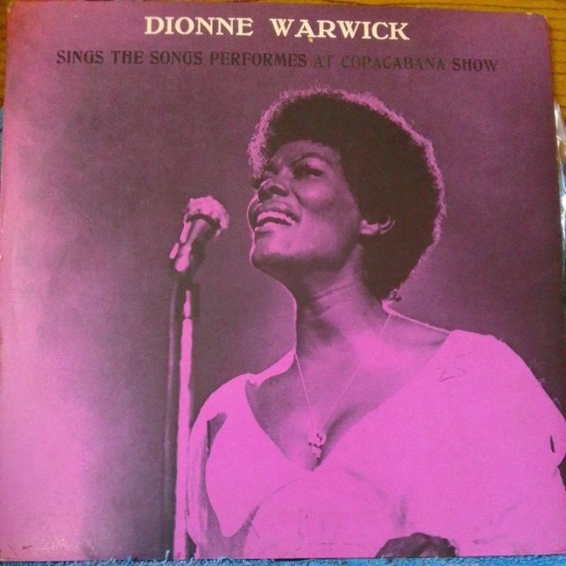 lp vinil - dionne warwick / do you know the way to san José /samba rock