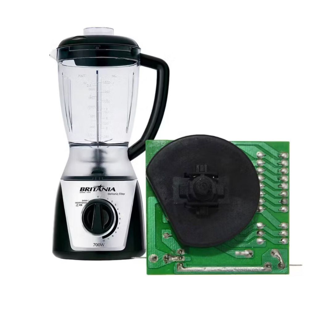 CHAVE ELETRÔNICA 12 VELOCIDADES LIQUIDIFICADOR BRITÂNIA 127V KW7426