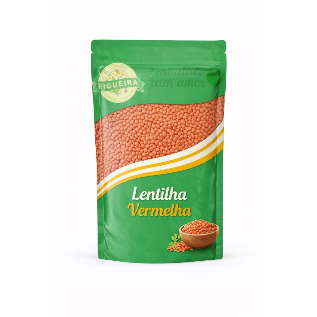 Lentilha-Vermelha Premium -1kg