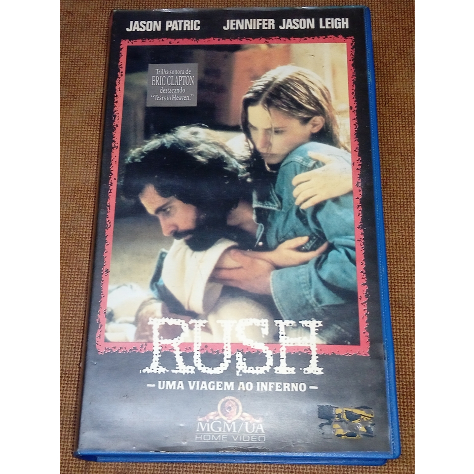 Rush - Uma Viagem Ao Inferno Filme Em Vhs - Eric Clapton Gregg Allman