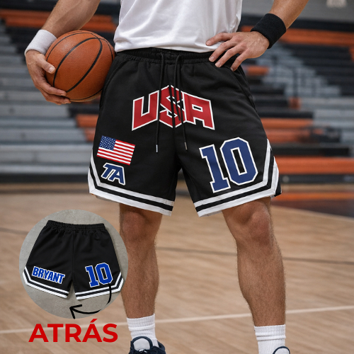 Bermuda Masculina Basquete Estampa Abstrata Tecido Leve Respirável Streetwear Dry-fit COD 607 em Oferta na Shopee