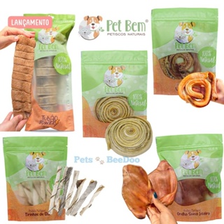 Mordedor Natural Pet Bem Discão e Mastigáveis Pele Bovina Para Cães em Oferta na Shopee