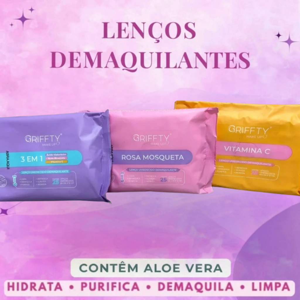 Lenço Demaquilante Facial Removedor De Maquiagem