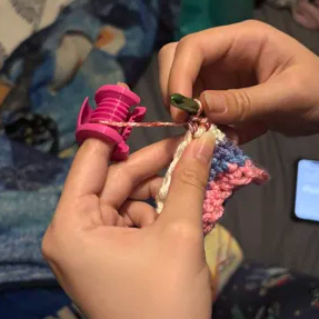 Protetor de Fio e Dedo para Crochê – Impressão 3D — imagem 2 de 2