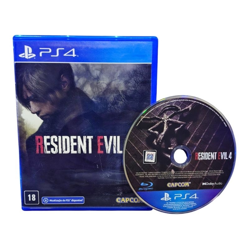Resident Evil 4 Remake PS4 mídia física Impecável