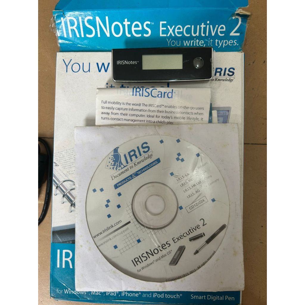 Irisnotes Iris Note Executive 2 - Scanner Portatil (sem caneta)