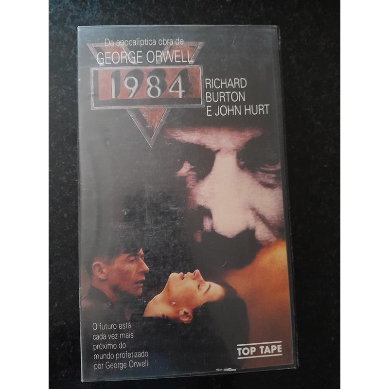 VHS 1984 Michael Radford George Orwell Legendado.