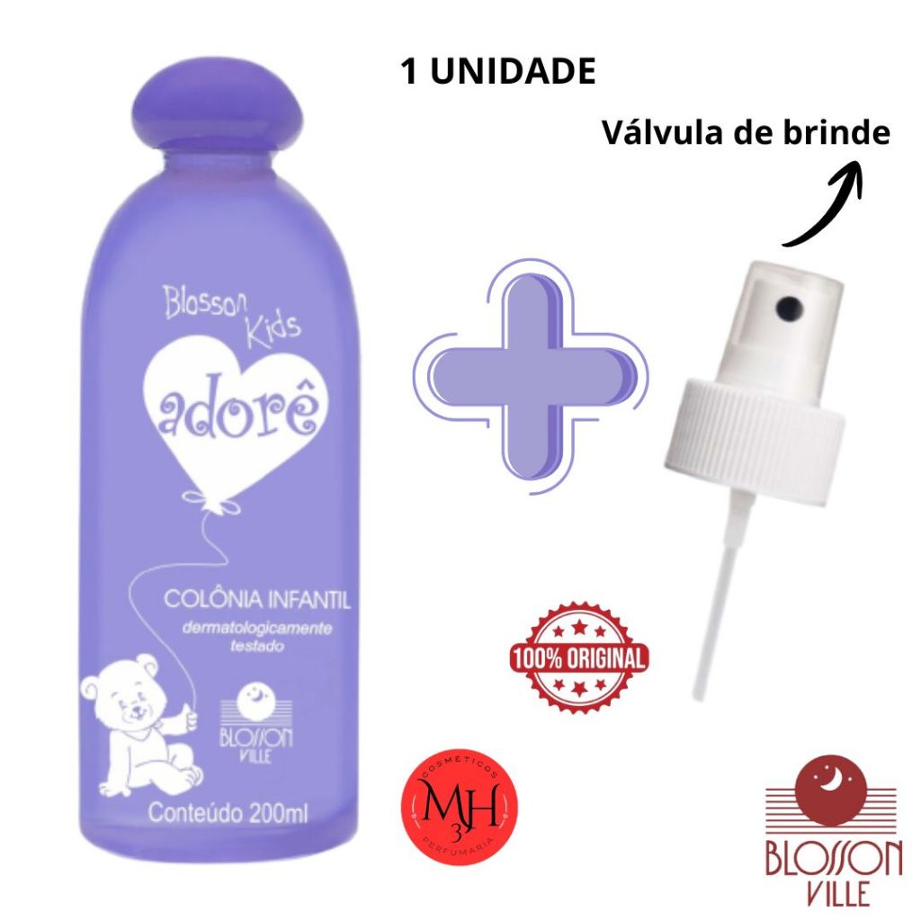 Colônia Adorê 200ml Blosson Ville
