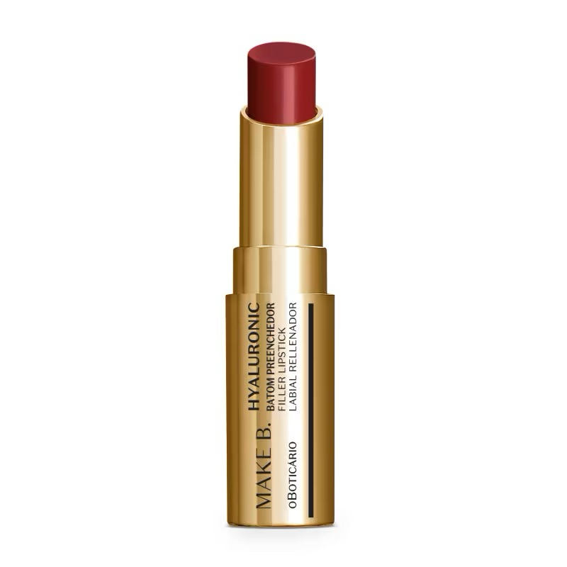 Batom Preenchedor Vermelho Red Classic Make B. Hyaluronic 3,4G - O Boticário