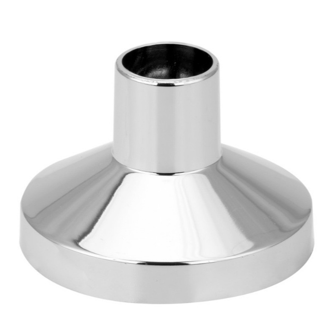 Canopla Registro Pressão E Gaveta 1.1/2" Abs Cromado Para Docol CÓD. 143