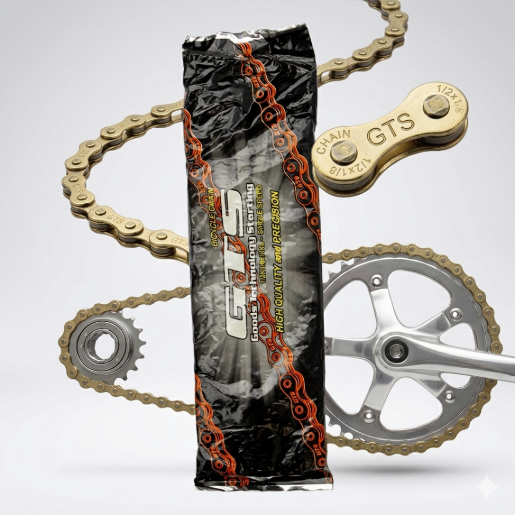 Corrente GTS Bicicleta Aro 16/20/24/26 e 28 Bike sem marcha