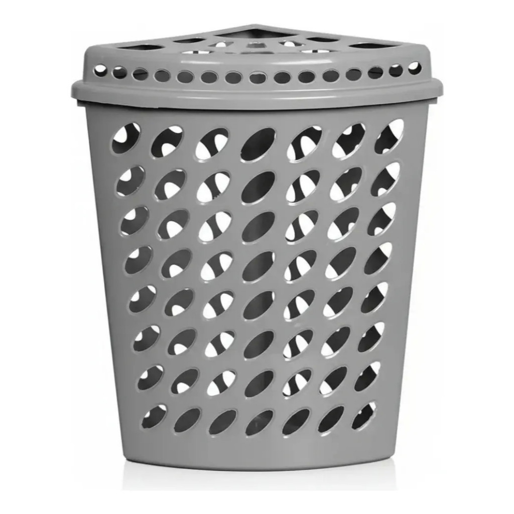 Cesto De Roupa Suja - Cesto De Canto - Econômico De Espaço em Oferta na Shopee