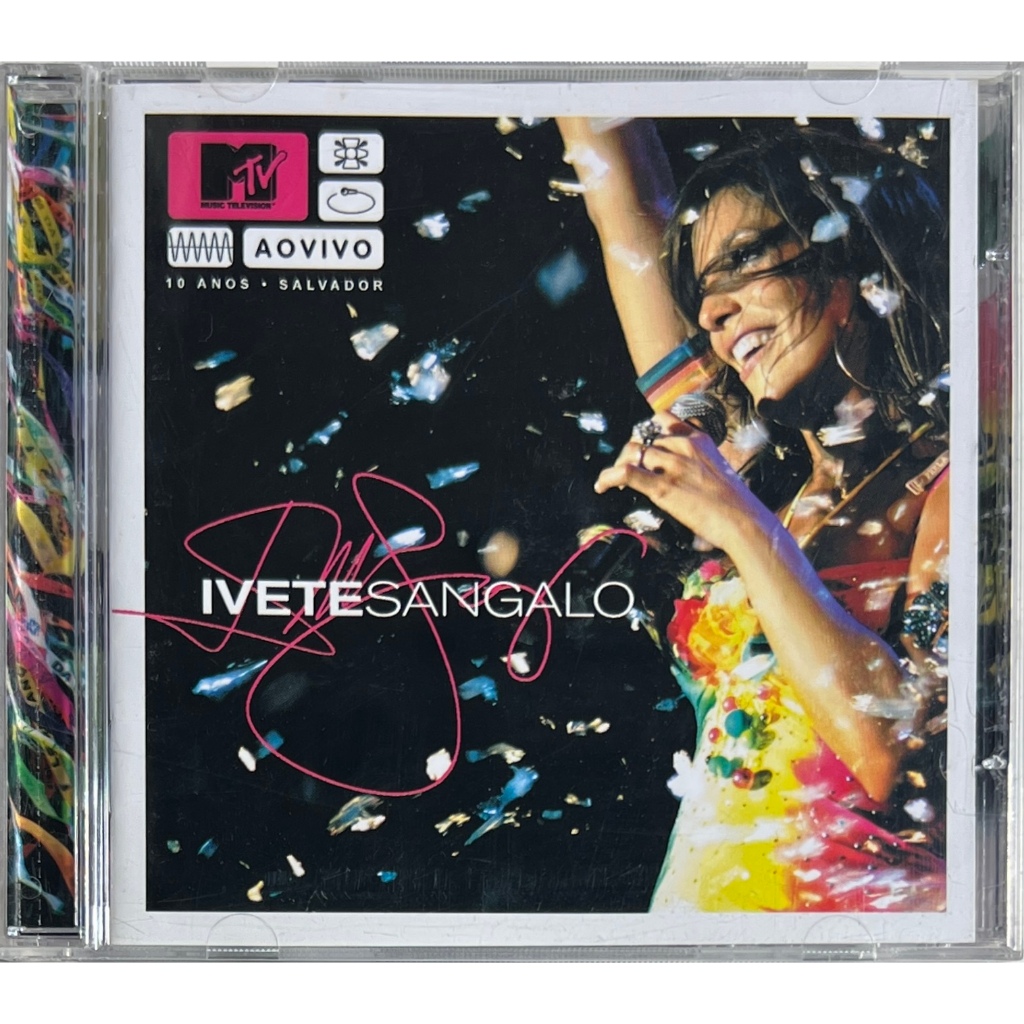 CD - Ivete Sangalo - MTV Ao Vivo (10 Anos Salvador) - Original