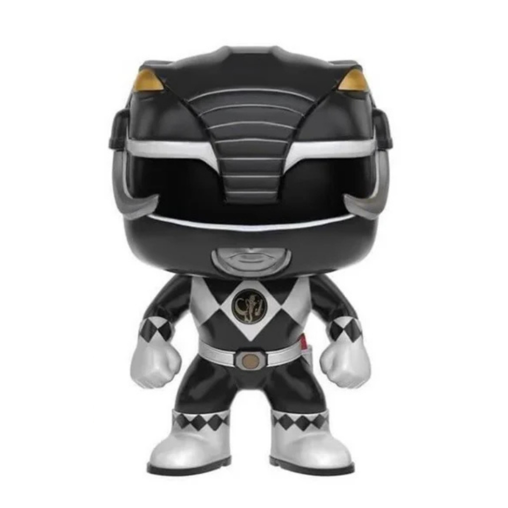 Funko Pop Black Ranger 361 Mighty Morphin Power Rangers (sem caixa)