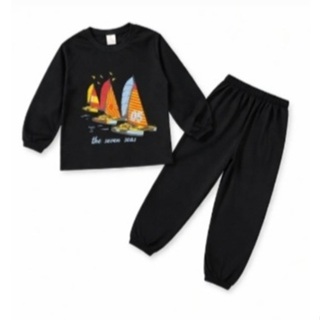 Conjunto Blusa Com Calça Menina/ Menino 100% Algodão Tam 1 ano ao 3anos 2007 em Oferta na Shopee