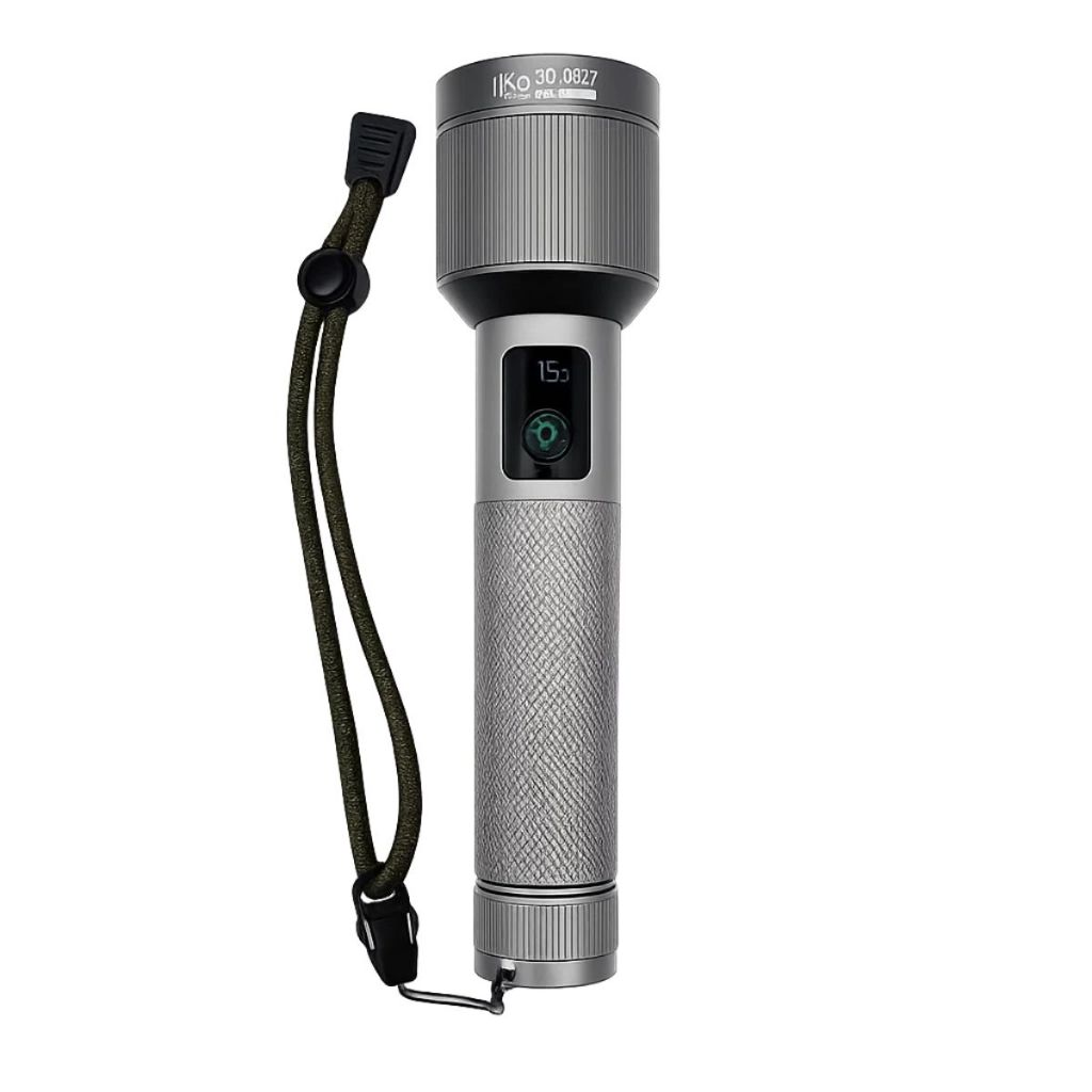 Lanterna Tática LED Recarregável USB Super Potente Longo Alcance à Prova d’Água Ideal para Camping e Pesca Acampamento
