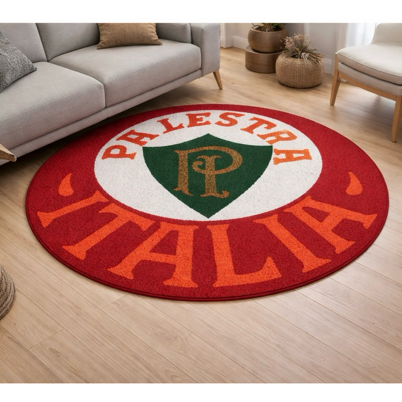 Tapete escudo - Palestra Itália 🇮🇹  80x80 centímetros!