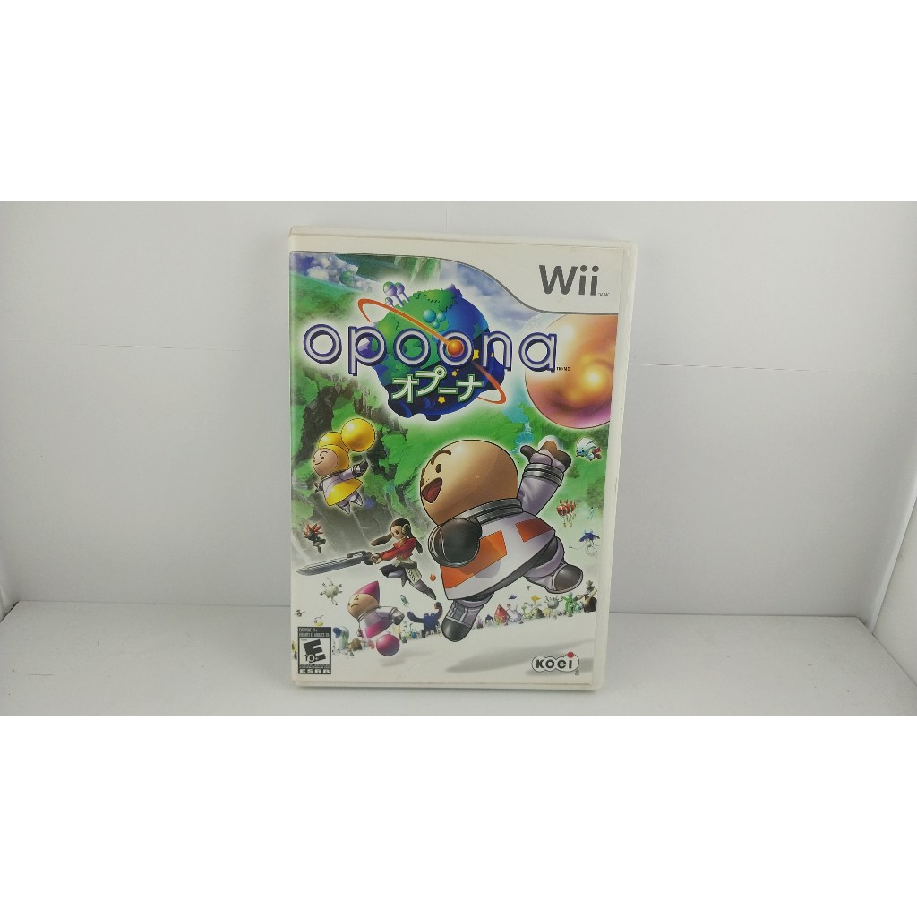 Jogo Opoona Nintendo Wii Mídia Física Semi Novo