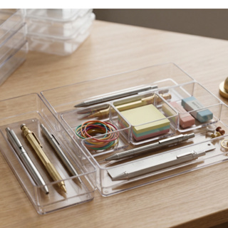 Kit C/ 6 Organizadores De Acrílico Transparente Multiuso em Oferta na Shopee