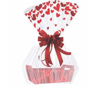 Saco Trans Para Cesta Celofane 60x90 Com 25 Unidades Barrado em Oferta na Shopee