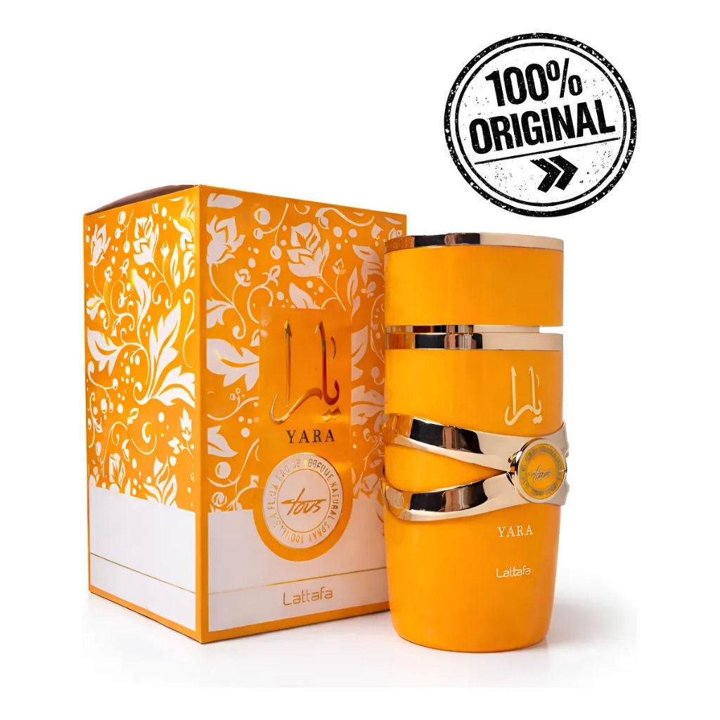 Perfume Lattafa Yara Tous Eau De Parfum 100ml Perfume Árabe Feminino Importado Alta Fixação