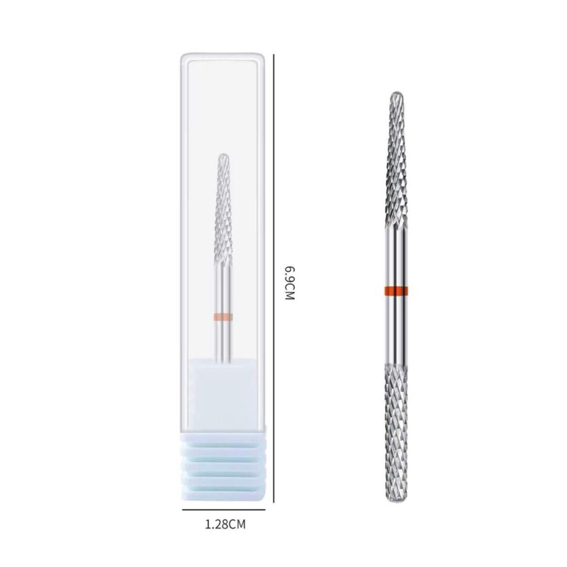 Broca De Tungstênio De Ponta Dupla-Corte Fino e Médio Afiada para Remover Gel e Manutenção.