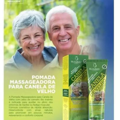 Pomada Canela de Velho Bio Instinto 150g – Uso Corporal para Massagem e Cuidado Diário