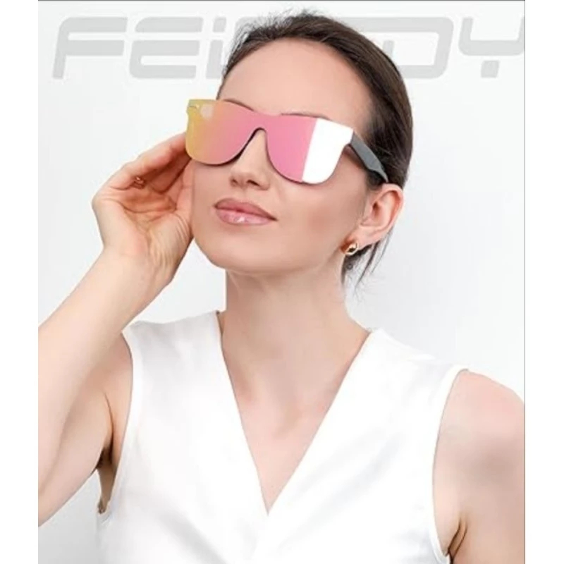 Óculos de Sol Espelhado Uso Casual para Masculino e Feminino