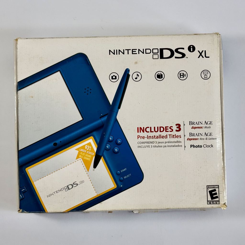 Nintendo Dsi Xl Midnight Blue Nintendo Ds Completo