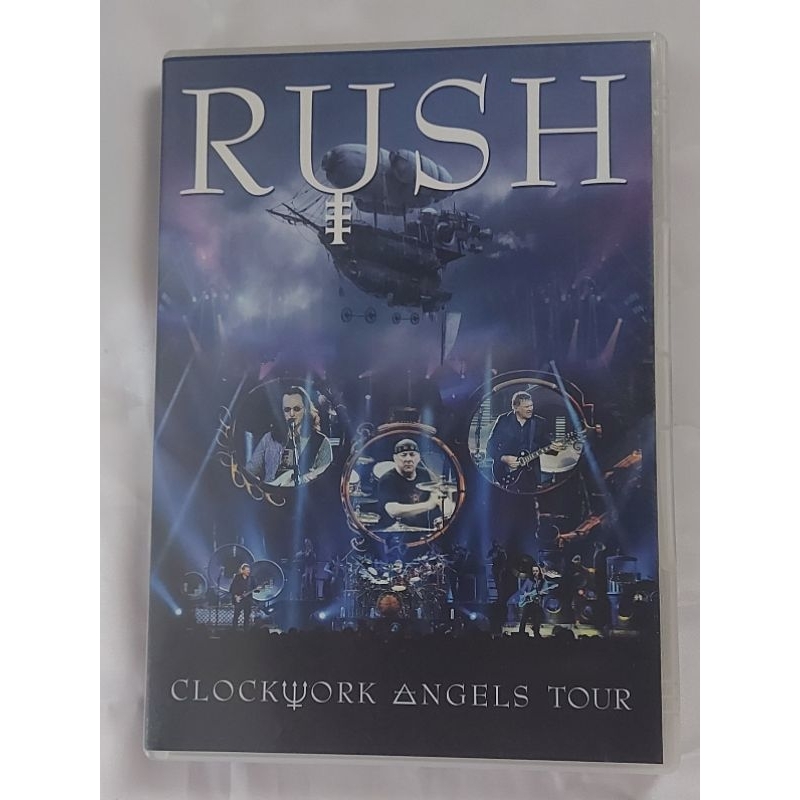 Dvd duplo Rush clockwork angels tour original