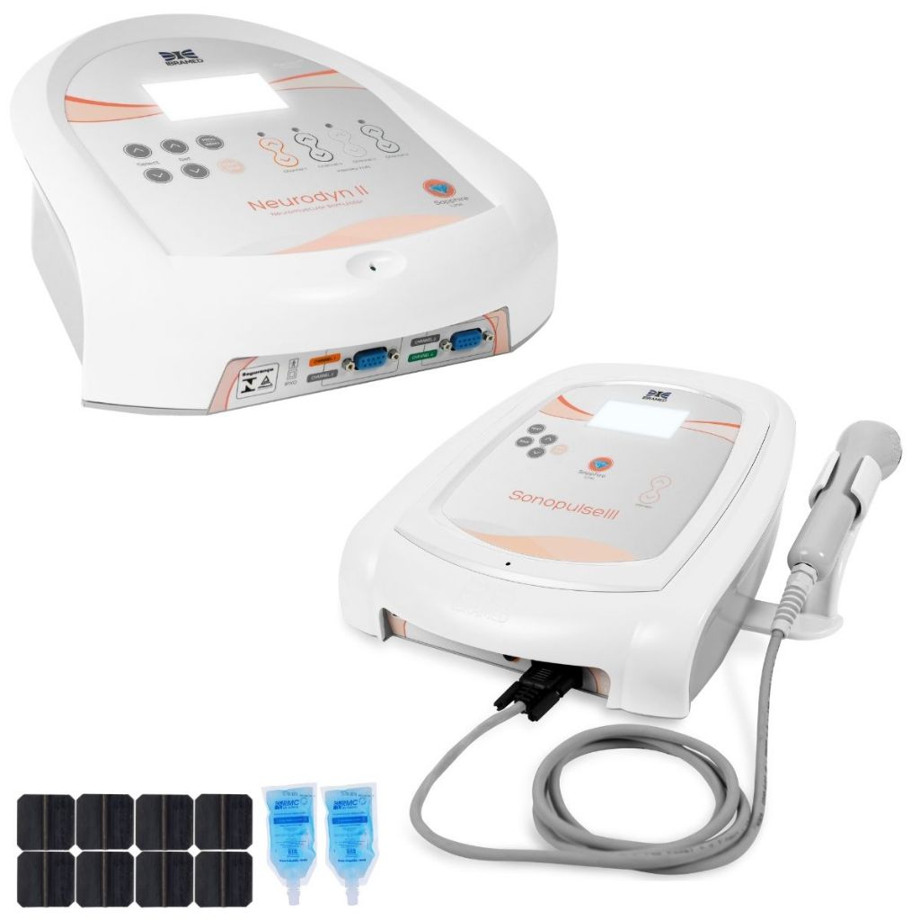 Neurodyn II Sonopulse III  Ibramed Correntes Russa Tens  Fes Ultrassom 1mhz 3mhz