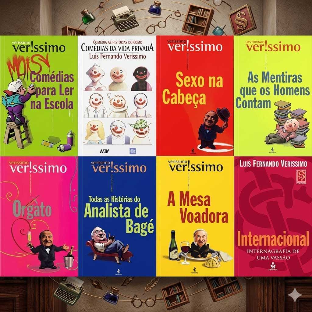 Coleção Luís Fernando Verissimo - As Mentiras que os Homens Contam / A Mesa Voadora / Os Espiões