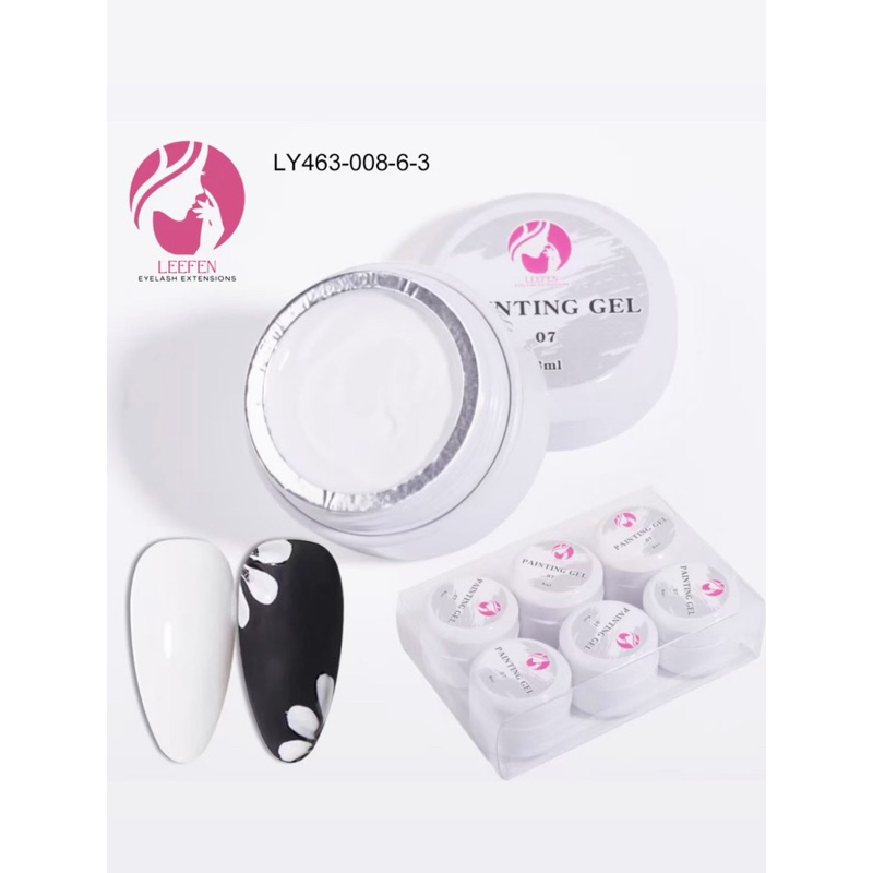 Paint branco com Alta pigmentação para francesa ou nail art 8ml