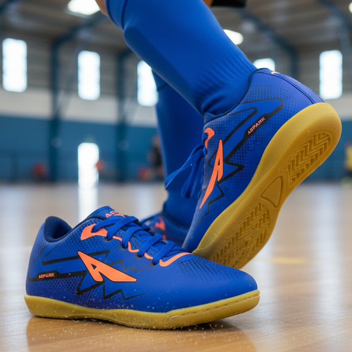 Chuteira Infantil Futsal Masculino Quadra Lisa Tênis Salão Macio Confortavel Leve Solado Costurado