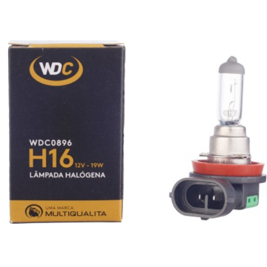 LÂMPADA HALOGENA UNIVERSAL H16 12V 19W
