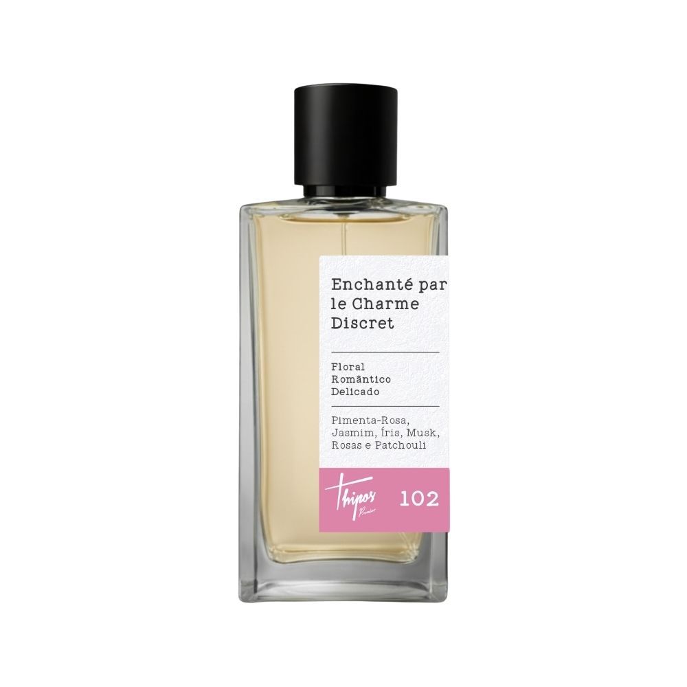 Perfume Feminino Thipos 102 - Enchanté par le Charme Discret - 100 ml