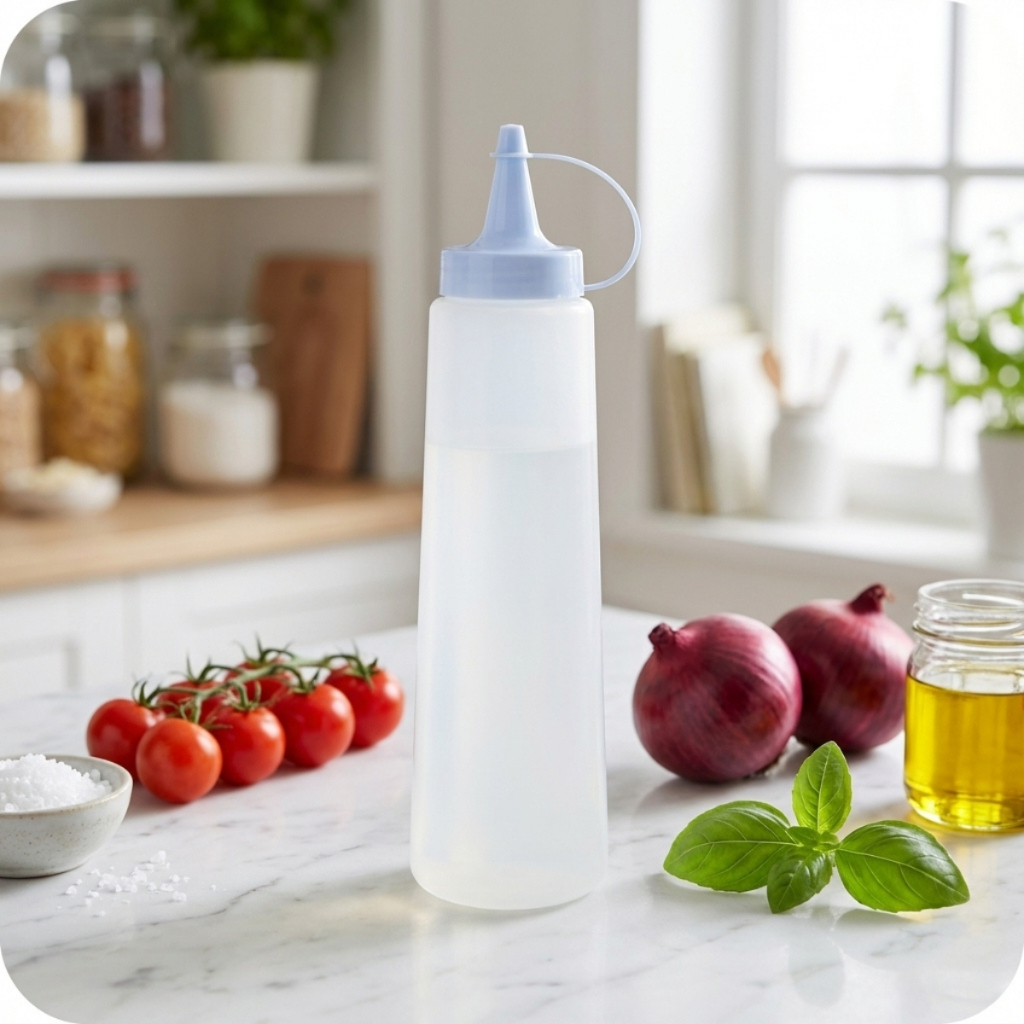 Bisnaga Para Molho 250ml Tempero Ketchup Mostarda Molho Verde
