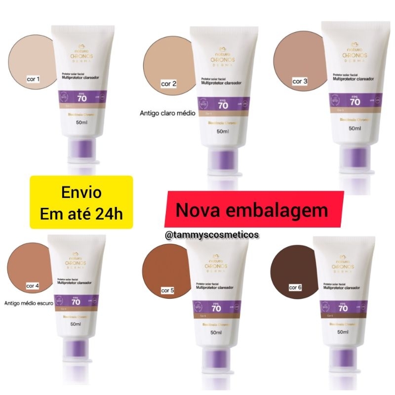 Protetor Facial Multiclareador Chronos Fps 70