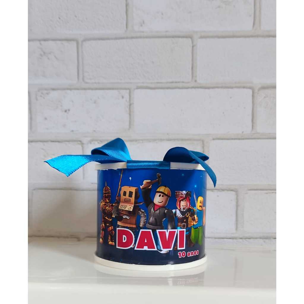 Kit Tubolatas personalizadas 5x6 –  Lembrancinha de Aniversário Roblox / Diversos temas, Maternidade, Chá de bebê, Casam