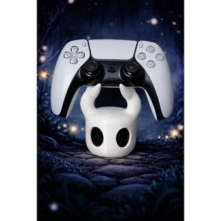 Suporte Controle | Hollow Knight 3D Branco | Porta Controle Gamer PS5, PS4, XBOX, Suporte controle, Decoração Gamer