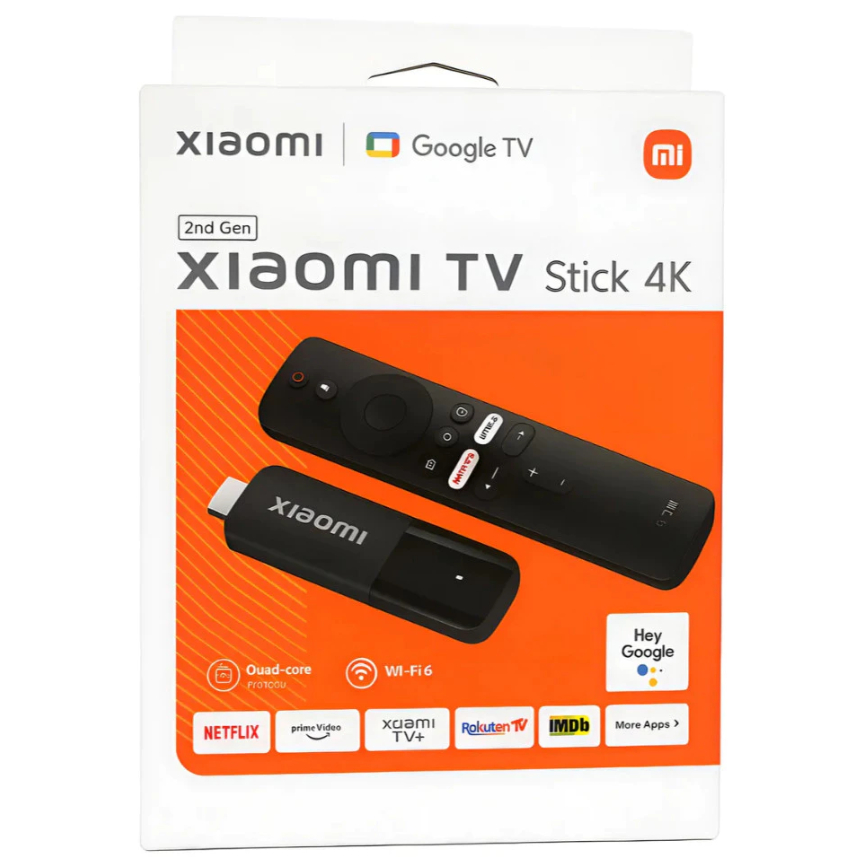 Tv Stick 2ª Geração Google Tv 4K Chromecast Controle por Voz Streaming