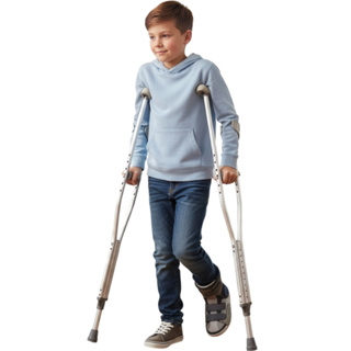 Muleta Axilar Mercur G Ortopédica com Regulagem de Altura Adulto em Oferta na Shopee